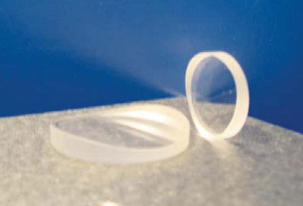  Commercial  Grade Fused Silica Round PCC Cylindrical Lenses